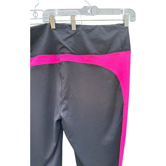 Belle Body by Kim Gravel Colorblock Leggings Black 2X - Picture 2 of 11